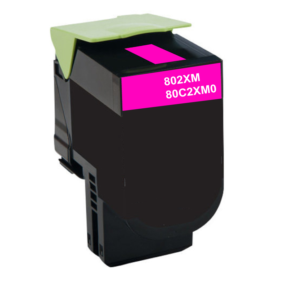 NEUTRE L.802XM M TONER COMPATIBLE AVEC LEXMARK 80C2XM0