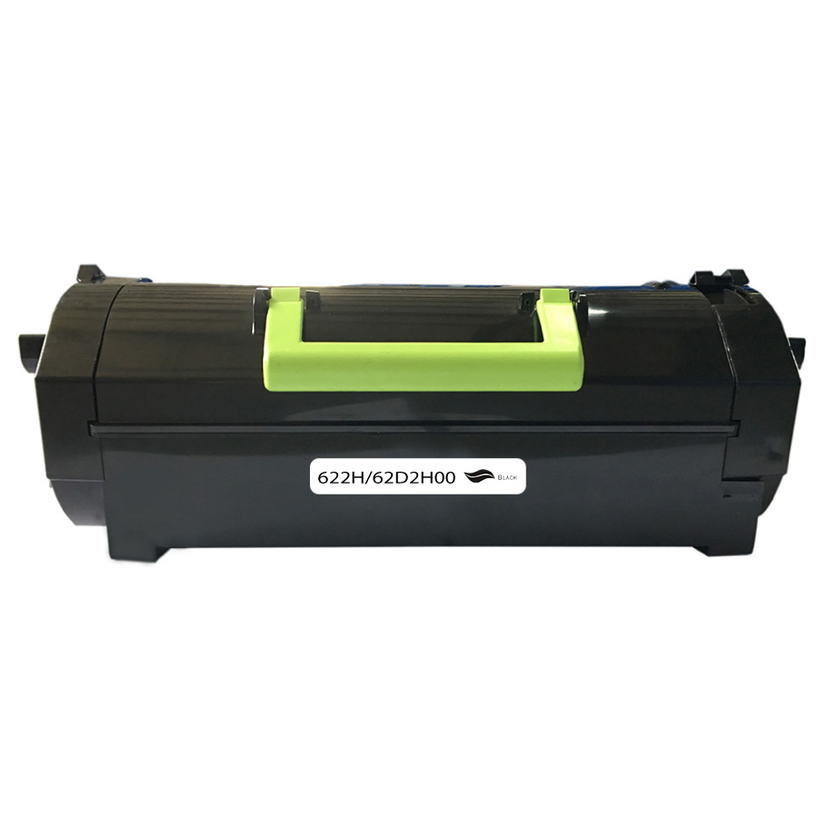NEUTRE L.622H MONO TONER COMPATIBLE AVEC LEXMARK 62D2H00 - 622H