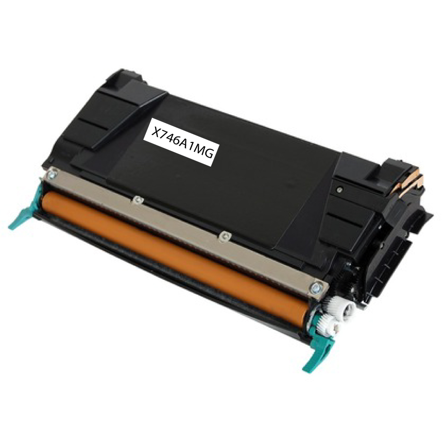 TONER COMPATIBLE LEXMARK 746-REMPLACE X746A1MG MAGENTA
