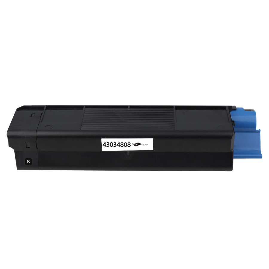 NEUTRE O.3200AB BK TONER COMPATIBLE AVEC OKI 43034808