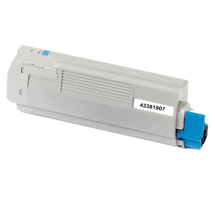 TONER COMPATIBLE OKI 5600-REMPLACE 43381907 CYAN