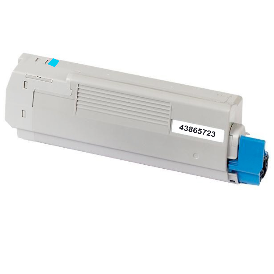 TONER COMPATIBLE OKI 5850-REMPLACE 43865723 CYAN