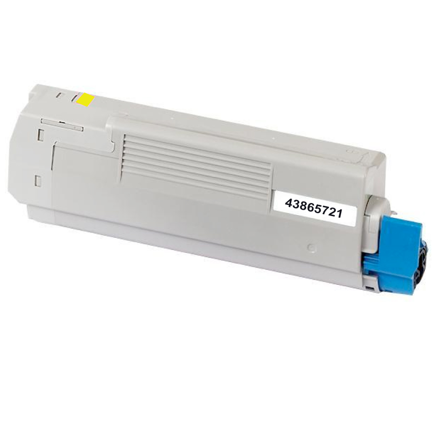 NEUTRE O.5850Y Y TONER COMPATIBLE AVEC OKI 43865721