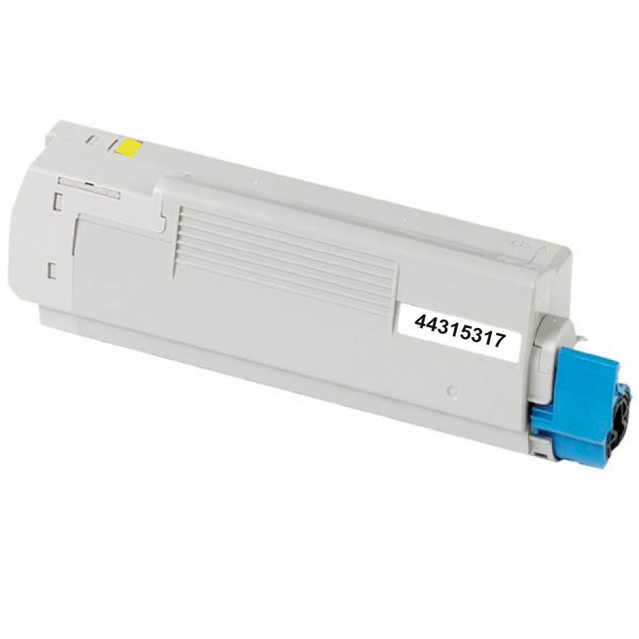 NEUTRE O.6410Y Y TONER COMPATIBLE AVEC OKI 44315317
