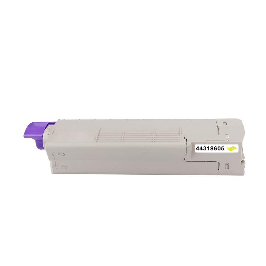 NEUTRE O.710Y Y TONER COMPATIBLE AVEC OKI 44318605